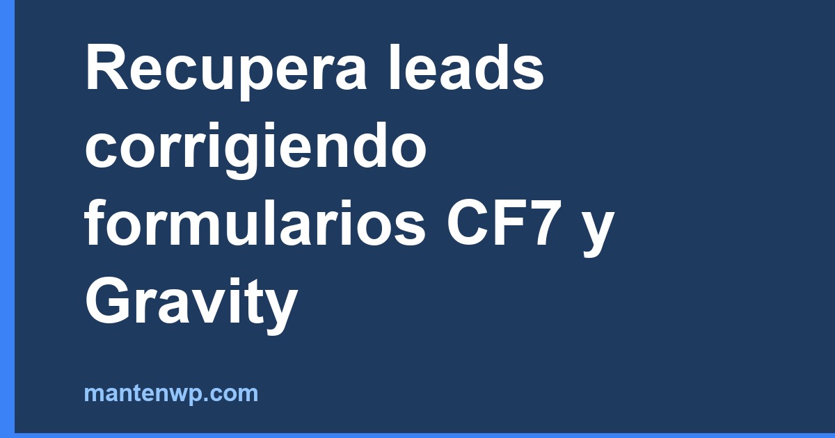 recupera leads corrigiendo — imagen ilustrativa